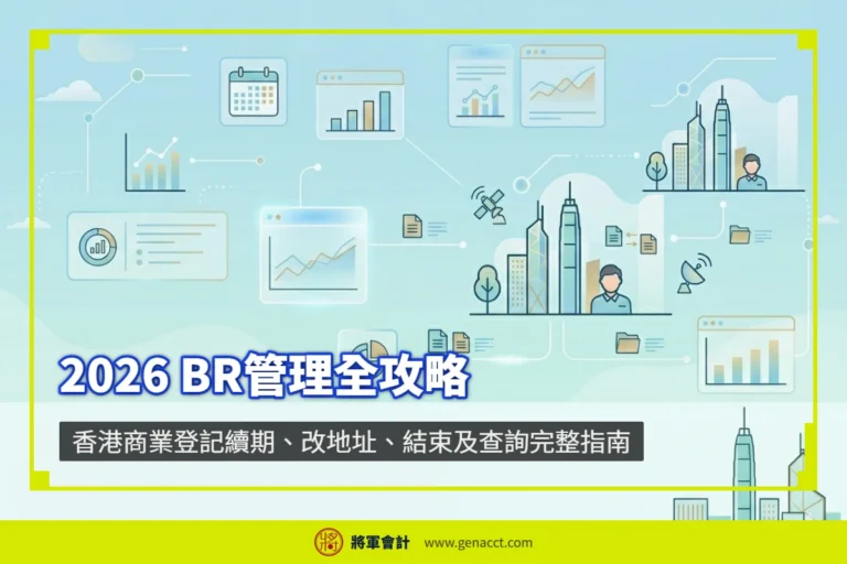 香港商業登記續期、改地址、結束及查詢完整指南2026 BR管理全攻略