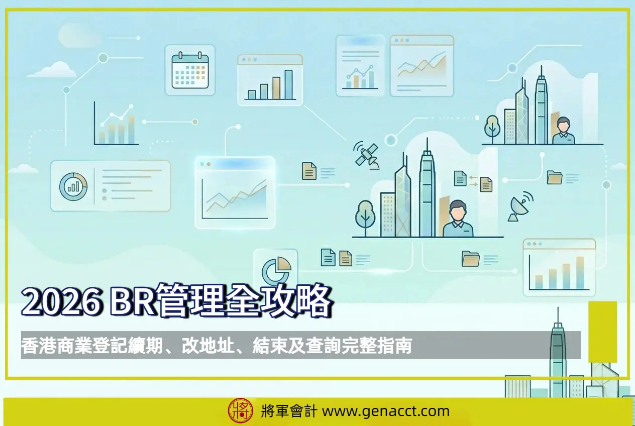 主頁 15 香港商業登記續期、改地址、結束及查詢完整指南2026 BR管理全攻略
