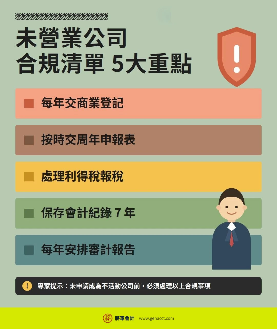 【零申報 2026】公司沒有無營運就可以零申報?不活動公司填報稅表迷思 3 未營業公司 5 大合規重點